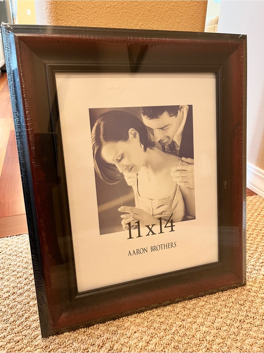 11x14 Dark Brown Wood Picture Frame